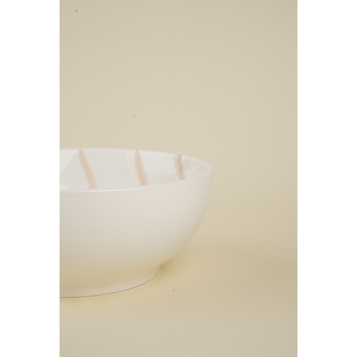 Набор салатников фарфоровых SL Home &laquo;Гатто&raquo;, 1,1 л, d=18,5 см, цвет белый