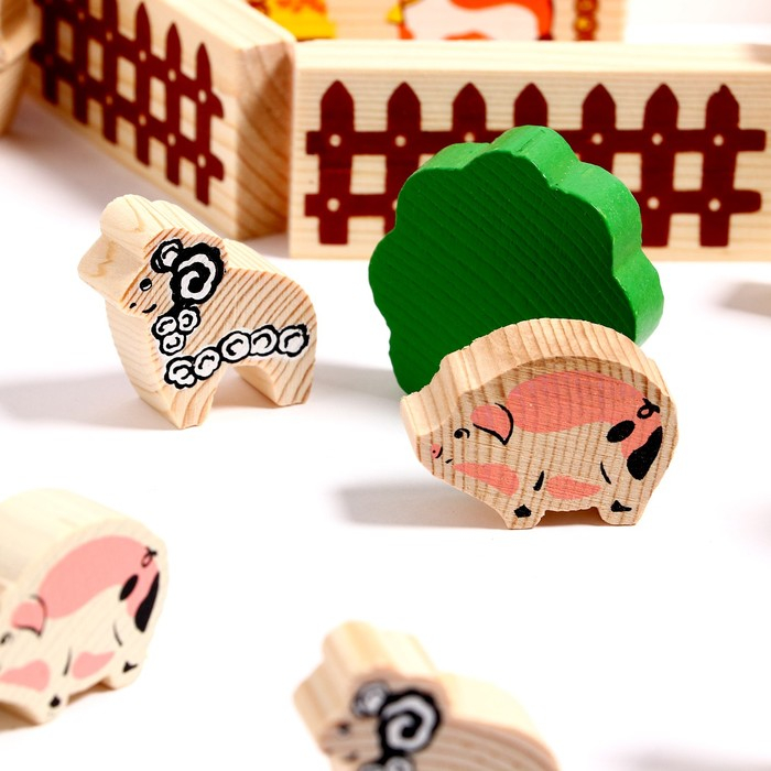 Конструктор «Ферма», 42 элемента Конструктор «Ферма», 42 элемента