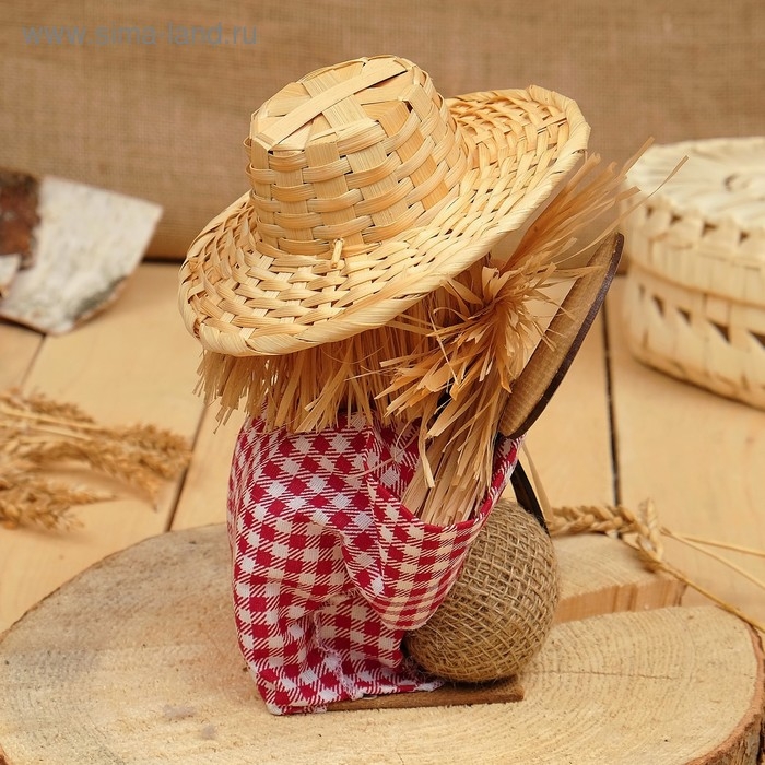 Оберег-домовой Оберег-домовой "Тимофей с ложкой и подковой", 29х24х19 см, микс