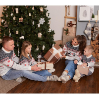 Джемпер вязаный KAFTAN "Скандинавия" размер 54