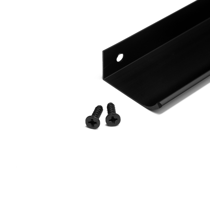 Ручка торцевая CAPPIO RT002BL, L=150 мм, м/о 128 мм, цвет черный