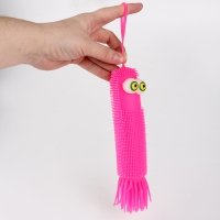 Мяч детский резиновый ёжка световой &laquo;Светись&raquo;, цвета МИКС , в шоубоксе