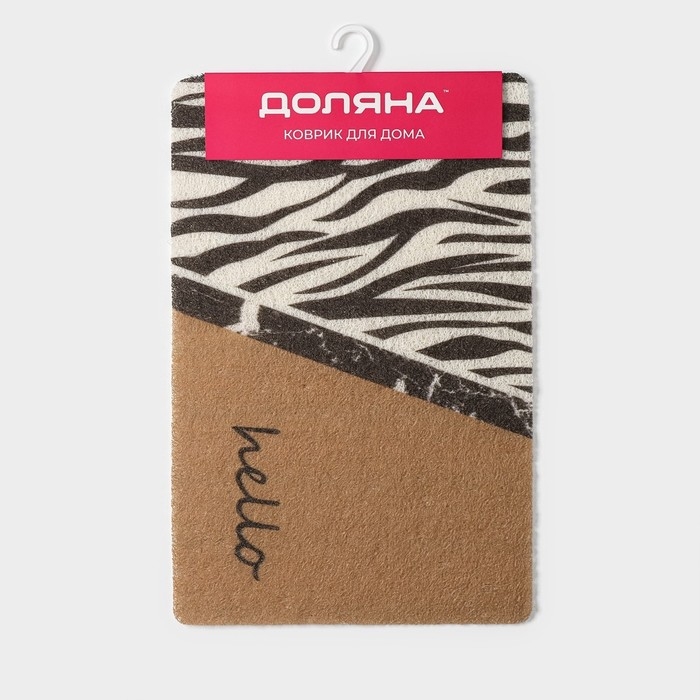 Коврик придверный Доляна &laquo;Мэнни&raquo;, 38&times;58 см