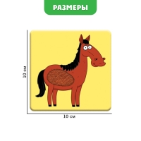 Развивающий набор &laquo;Синий трактор. Тактильные карточки&raquo;