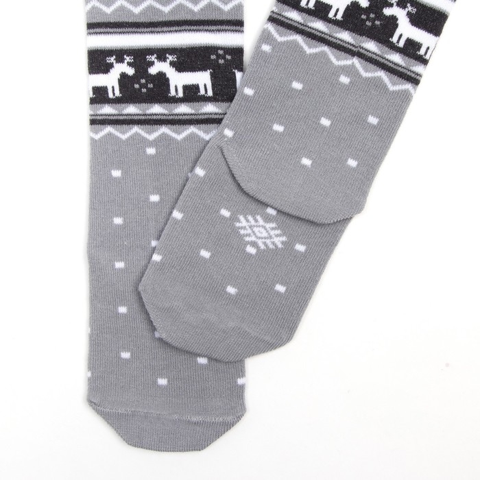 Новый год.Колготки детские KAFTAN Новый год.Колготки детские KAFTAN "Winter" 104-110 см, серый