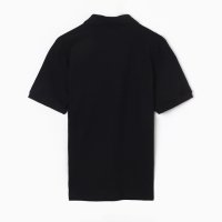 Футболка мужская поло, цвет чёрный, размер 50