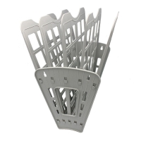 Лоток для бумаг веерный Calligrata "Доступный офис", 5 секций, серый Лоток для бумаг веерный Calligrata "Доступный офис", 5 секций, серый