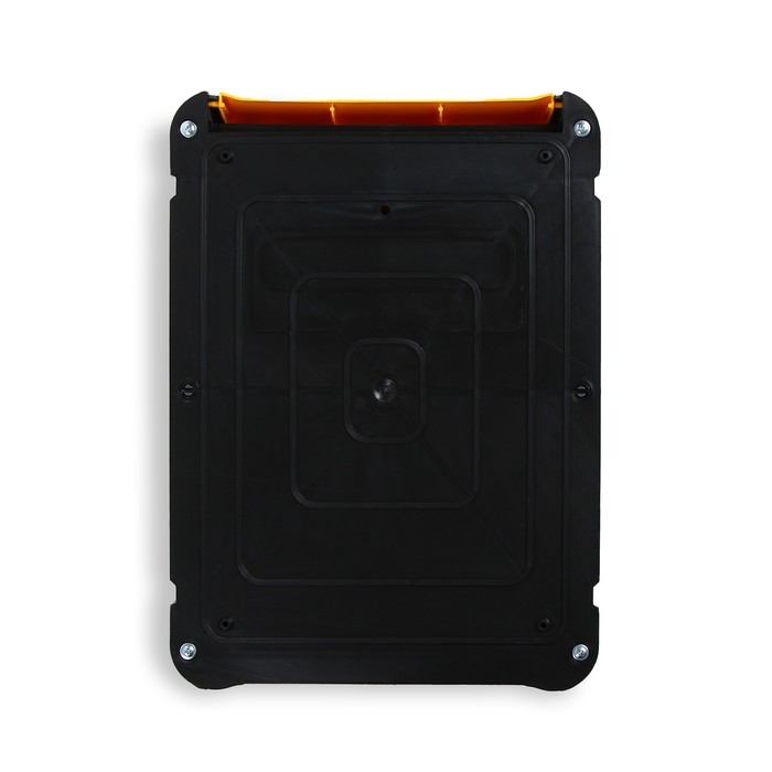 Ящик почтовый, пластиковый, &laquo;Стандарт&raquo;, с замком, серый