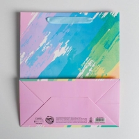 Пакет подарочный ламинированный вертикальный, упаковка, &laquo;Неповторимых эмоций&raquo;, ML 23 х 27 х 11,5 см