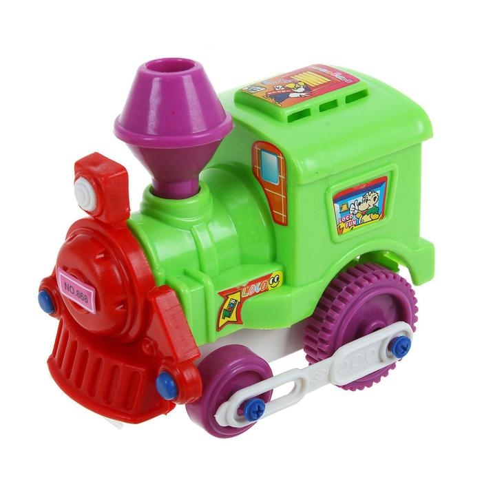 Паровоз инерционный «Классический», цвета МИКС Паровоз инерционный «Классический», цвета МИКС