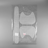 Канва-основа для вышивания сумки, пластиковая, 52 &times; 29 см, цвет белый