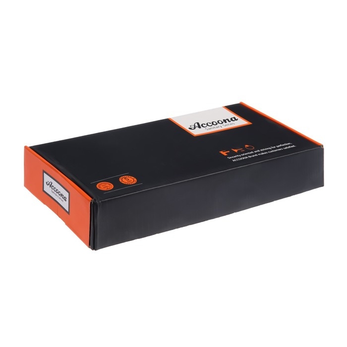 Смеситель для кухни Accoona A4040F, однорычажный, с гайкой, черный