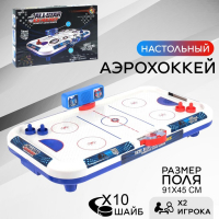 Настольная игра &laquo;Аэрохоккей. Все звёзды&raquo;, 2 игрока, 4+