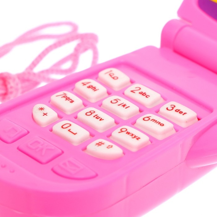 Музыкальный телефон &laquo;Волшебный мир пони&raquo;, световой и звуковой эффекты, МИКС