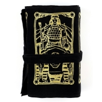 Мешочек для карт на Хэллоуин «Таро A. E. W.», бархатный, 14х40 см Мешочек для карт на Хэллоуин «Таро A. E. W.», бархатный, 14х40 см
