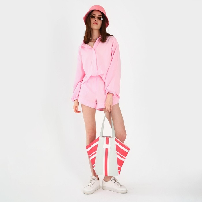 Сумка женская пляжная Сумка женская пляжная "Love" + бикини бэг