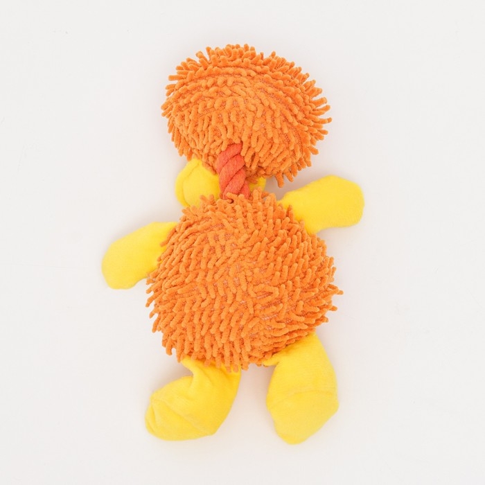 Игрушка текстильная Игрушка текстильная "Косматый утёнок" , 32 х 19 см, коричневая