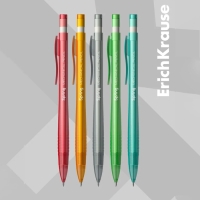 Карандаш механический с ластиком ErichKrause "Spring", НВ, грифель d=0.7 мм, в коробке, микс Карандаш механический с ластиком ErichKrause "Spring", НВ, грифель d=0.7 мм, в коробке, микс