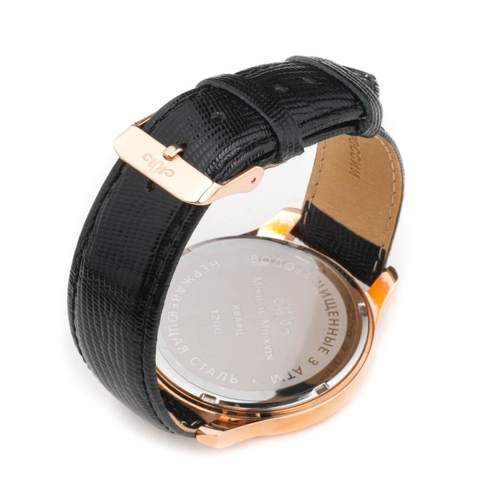 Часы наручные мужские "Михаил Москвин", кварцевые, модель 1200A3L2