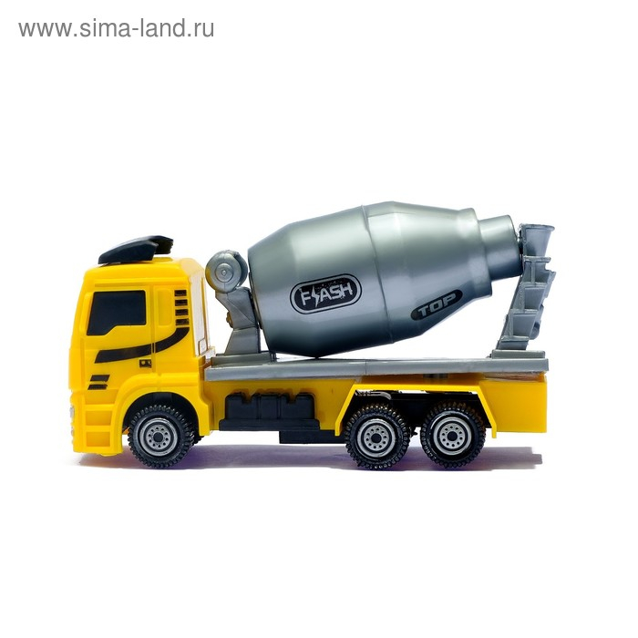 Набор инерционных машин &laquo;Стройка&raquo;, 3 штуки, в пакете