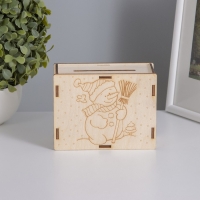 Копилка "Снеговик" 13х10х5 см Копилка "Снеговик" 13х10х5 см