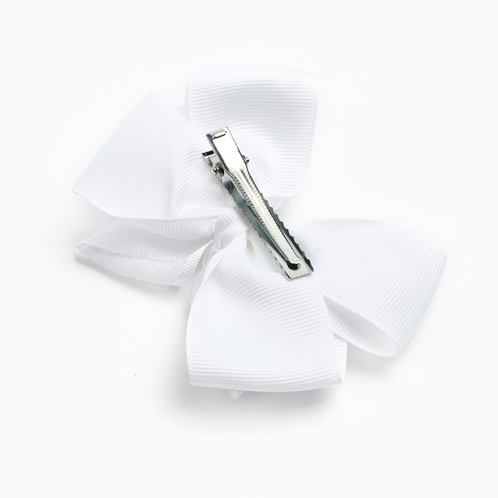 Выпускной. Бант для волос на заколке, 11 см, Принцессы