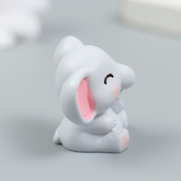 Фигурка для флорариума полистоун "Малыш слонёнок" 3,2х2,9 см Фигурка для флорариума полистоун "Малыш слонёнок" 3,2х2,9 см