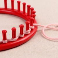 Набор для вязания &laquo;Лумы&raquo;, d = 14/19/24/29 см, игла и крючок в комплекте, цвет разноцветный