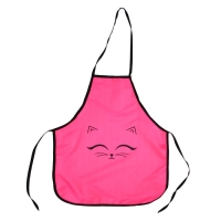 Фартук для труда + нарукавники, 485 х 395/250 х 160 мм, рост 116-146 см, Calligrata, "Котик"