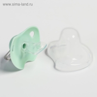 Соска - пустышка силиконовая ортодонтическая, от 6 мес., цвет МИКС для мальчиков Соска - пустышка силиконовая ортодонтическая, от 6 мес., цвет МИКС для мальчиков
