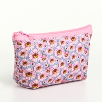 Набор косметичек 2 в 1 на молнии, цвет розовый Набор косметичек 2 в 1 на молнии, цвет розовый