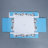 Коробка подарочная новогодняя складная &laquo;Город&raquo;, 30,7 х 22 х 9,5 см, Новый год