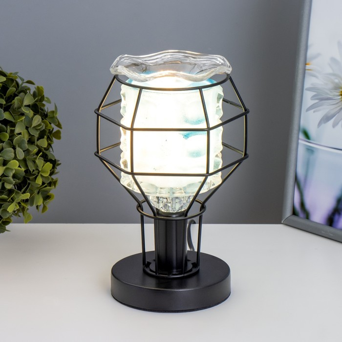 Аромасветильник 16465/1 G4 20Вт черный 14х16х23см RISALUX