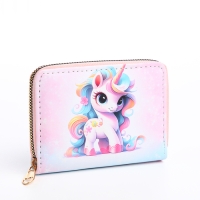 Кошелёк детский на молнии &laquo;Выбражулька&raquo;, цвет розовый