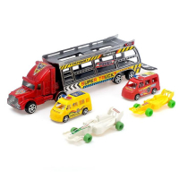 Грузовик инерционный «Автовоз», с машинками, цвета МИКС Грузовик инерционный «Автовоз», с машинками, цвета МИКС