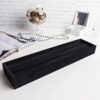 Подставка под кольца Queen fair2 полосы, 35&times;10&times;3 см, цвет чёрный