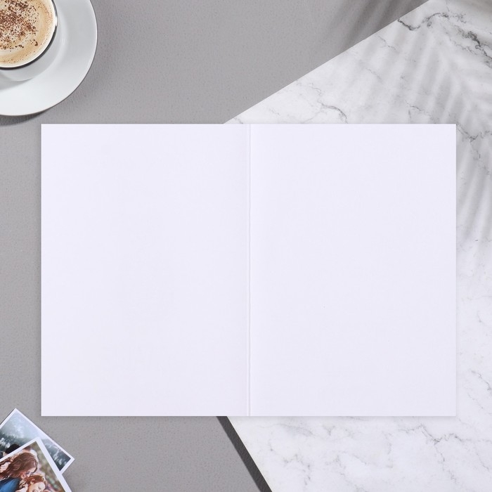 Открытка с деревянным элементом Открытка с деревянным элементом "Моя любовь к тебе больше, чем кит" ручная работа, 14,7х10,5