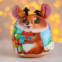 Мягкая игрушка &laquo;Новый Год&raquo;, 15, олень