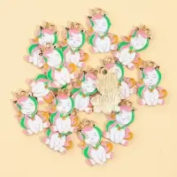 Фурнитура для бижутерии &laquo;Единорог&raquo;, металл, 1,5 х 2,2 см, 15 шт