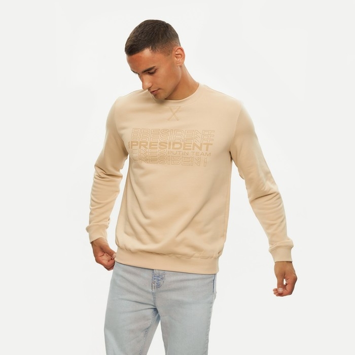 Свитшот President, размер L, цвет бежевый Свитшот President, размер L, цвет бежевый