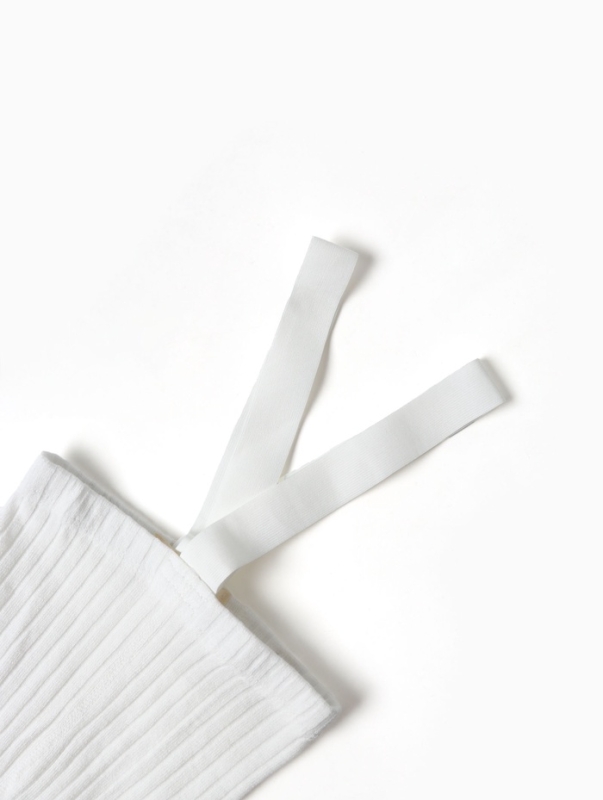 Лосины детские с лямками MINAKU, цв.белый, рост 74-80