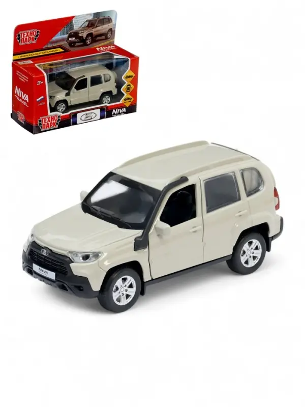 Машина металлическая &laquo;Lada Niva Travel&raquo;,12 см, бежевая NIVATRAVEL-12-BG