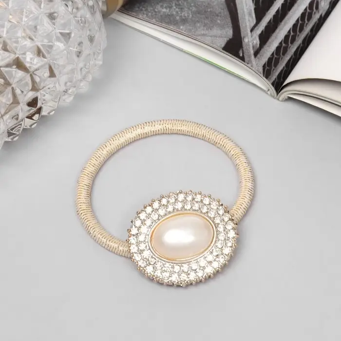 Резинка для волос "Кейли" овал, 5 см