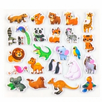 Набор для творчества &laquo;Животные&raquo;, наклейки для декора