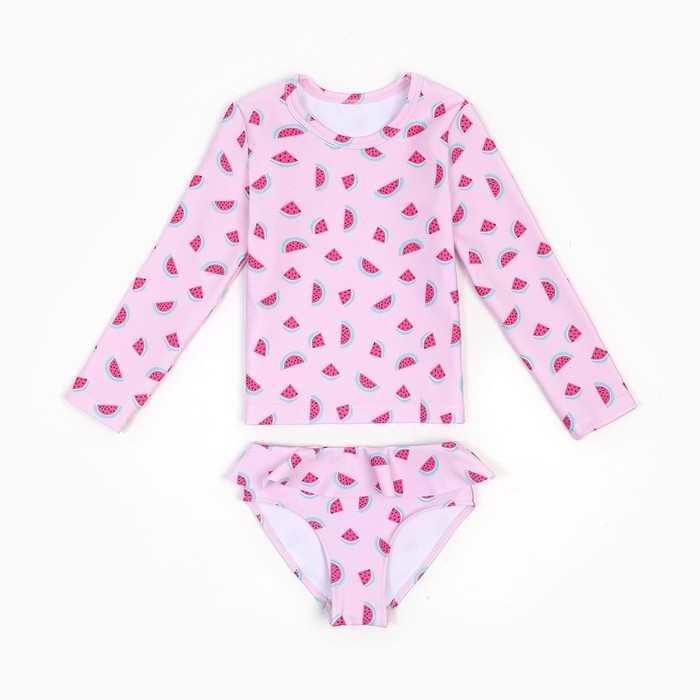 Купальник детский KAFTAN Купальник детский KAFTAN "Арбуз", рост 122-128 см, розовый