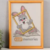 Фоторамка дерево 21х30 см, сосна №1 (пластиковый экран)