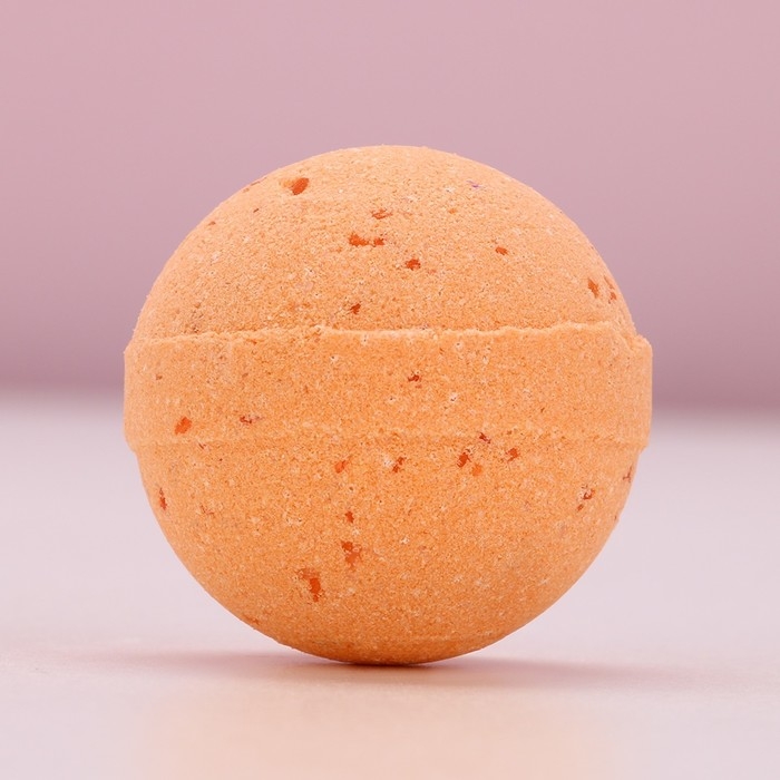 Бомбочка для ванны &laquo;Тепла&raquo;, 130 г, аромат апельсина и сливок, Новый Год