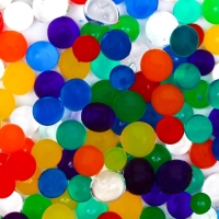 Аквагрунт &laquo;Радуга&raquo;, крупный, 50 г, микс