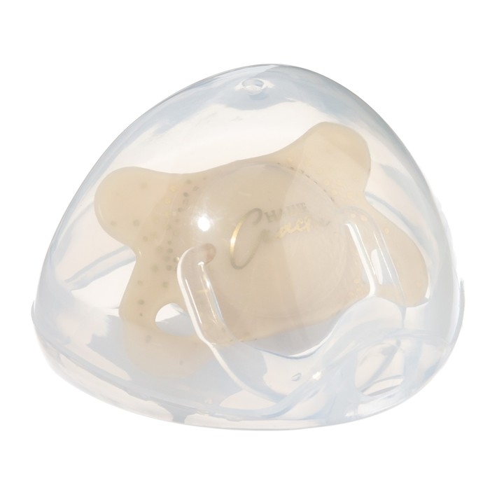 Соска - пустышка силиконовая новогодняя &laquo;Счастье&raquo;, ортодонтическая, от 6 мес., в контейнере