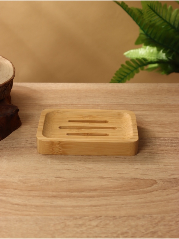 Мыльница 12,5х8 см, бамбук